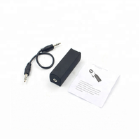 Isolator Loop Ground Filter Kebisingan Audio Aux 3.5mm Menghilangkan Kebisingan Listrik Mobil untuk Amplifier Speaker