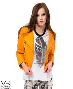 Veste en cuir turc élégant Romano VRW0085 vêtement de valériane dans le style Ele TR - Product Image 1