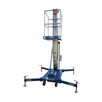 Plateforme mobile élévatrice en aluminium légère pour le levage de matériaux