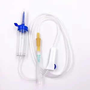 Hot sale High quality iv administration set infusion filter intravenous infusion Disposable infusion set