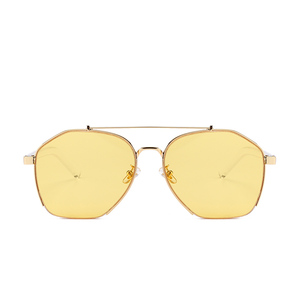 21333 Superhot gafas 2018 nuevo de marca de diseñador para mujeres de moda de los hombres gafas de sol marco grande tonos piloto gafas de sol