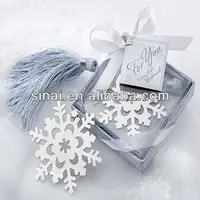 Wedding Gift / Bookmark / Beautiful Snowflake Wedding Bookmark