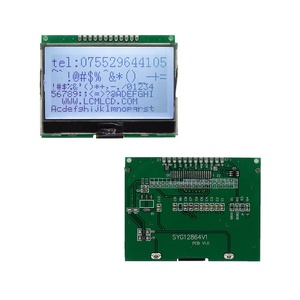 Моно FSTN <span class=keywords><strong>Cog</strong></span> ЖК-дисплей <span class=keywords><strong>12864</strong></span> матричный матричный модуль 12-контактный дисплей SPI последовательный ST7565R 128x64 ЖК-экран - Product Image 1