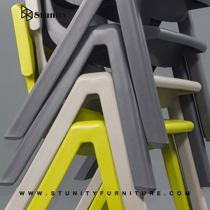 <span class=keywords><strong>Chaise</strong></span> d'école empilable de couleur verte, pour étudiants, de <span class=keywords><strong>haute</strong></span> qualité - Product Image 3
