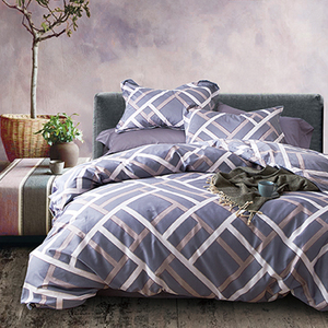 KOSMOS ropa de <span class=keywords><strong>cama</strong></span> 300 t de impresión al por mayor de la hoja de <span class=keywords><strong>cama</strong></span> de algodón impreso juego de funda Nórdica - Product Image 3