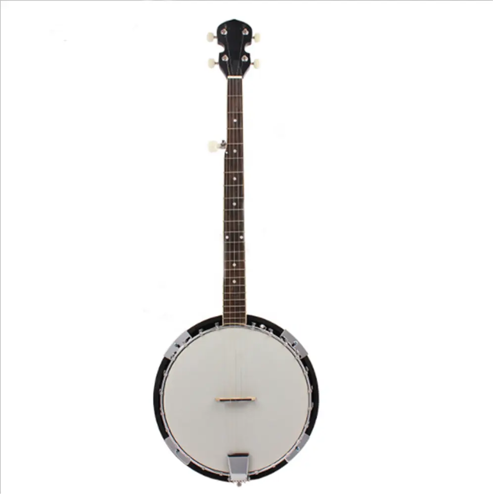 Pabrik Langsung Grosir 5 String Banjo Alat Musik Sapele