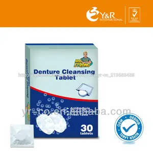 Denture Cleansing Tablets--入れ歯洗浄剤・洗浄タプレット OEM China Supplier