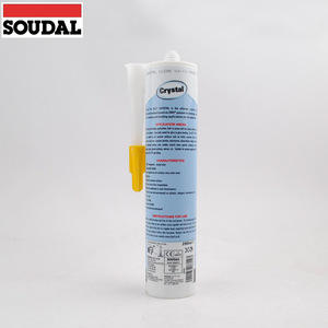 Segel Silikon Kristal Soudal Elastisitas Tinggi - Product Image 5