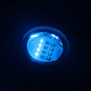 36 W RGB led sualtı ışığı için tekne/rıhtım/çeşmeler/havuzlar