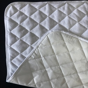 Yumuşak örme kapitone bebek karyolası yatak kapak Ultra yumuşak bambu elyaf havlu bebek beşik levha su geçirmez yatak koruyucu - Product Image 4