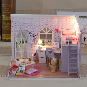 Iiecreate ปริศนาไม้3D สำหรับบ้านขนาดเล็กแบบ <span class=keywords><strong>DIY</strong></span> สำหรับผู้ใหญ่และเด็กของเล่นเพื่อการศึกษาของผู้ใหญ่ - Product Image 4