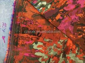 La venta de acciones de poliéster dobby tela de raso, diseño jacquard - Product Image 5