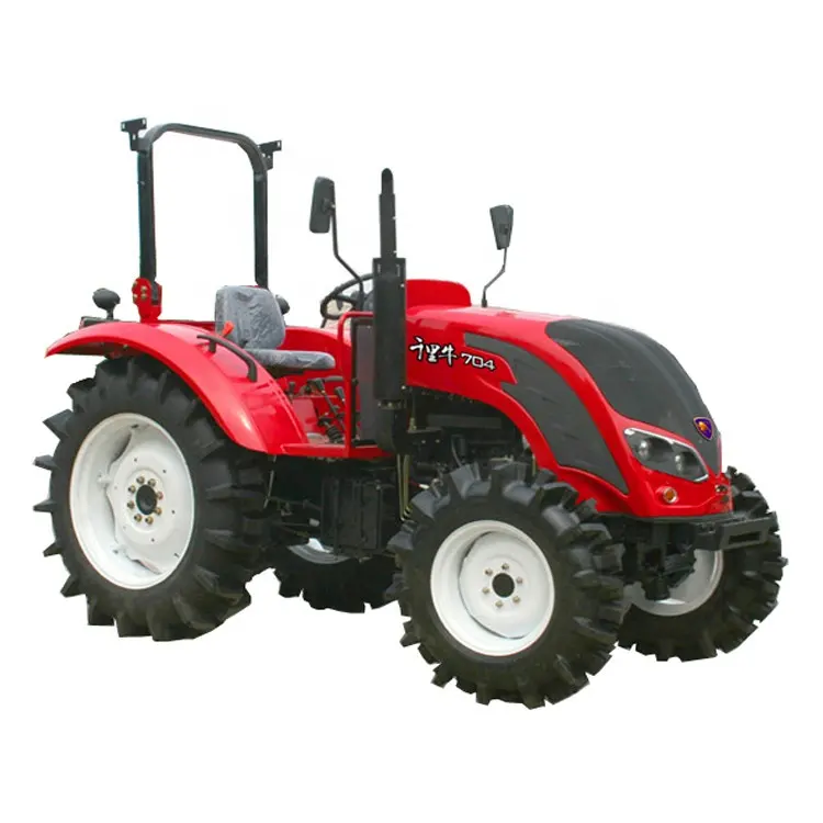 QLN nuevo precio para 70hp tractor de ruedas 4WD con alta calidad, tractor en Etiopia