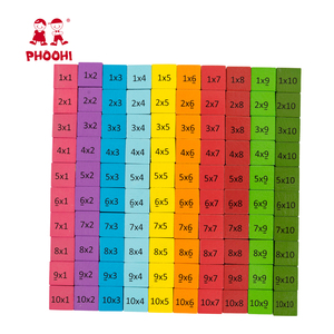 Jeux éducatif pour enfants, bloc en bois, table <span class=keywords><strong>de</strong></span> multiplication, jeux éducatifs, offre spéciale, - Product Image 3