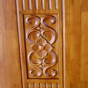 Custom <strong>Design</strong> Solid Wood Transitional Villa Living Room <strong>Pooja</strong> Room <strong>Doors</strong> Waterproof Interior Wooden <strong>Door</strong> - Product Image 4