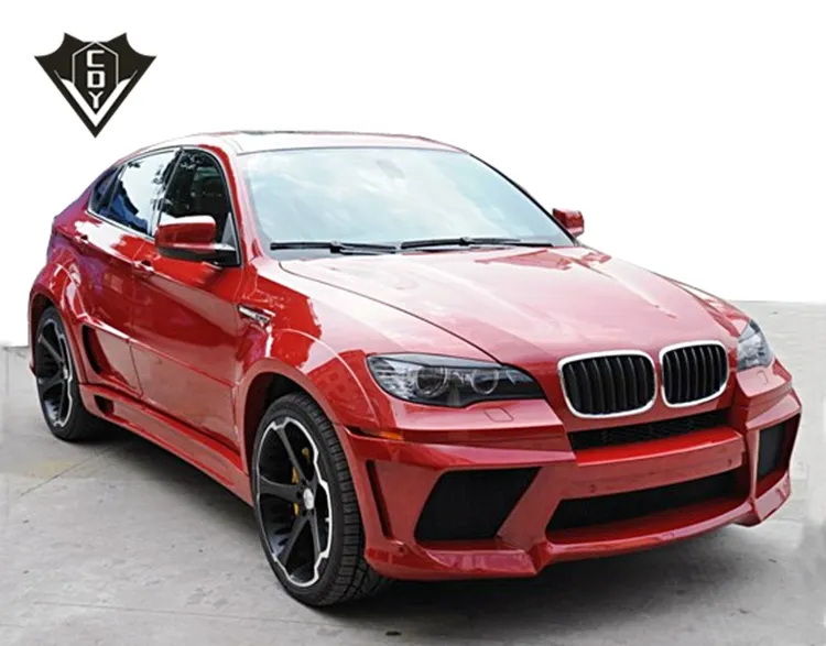 Für BMW X6 E71 Bodykit la Wide Body Kit Glasfaser-Stoßstangen-Kit für e71