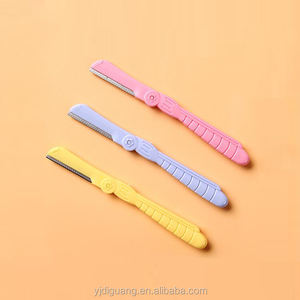 Hoja <span class=keywords><strong>de</strong></span> afeitadora profesional para mujer, afeitadora <span class=keywords><strong>de</strong></span> cejas <span class=keywords><strong>con</strong></span> cubierta <span class=keywords><strong>de</strong></span> seguridad, removedor <span class=keywords><strong>de</strong></span> vello Facial, afeitadora <span class=keywords><strong>de</strong></span> cejas, 3 uds. - Product Image 6