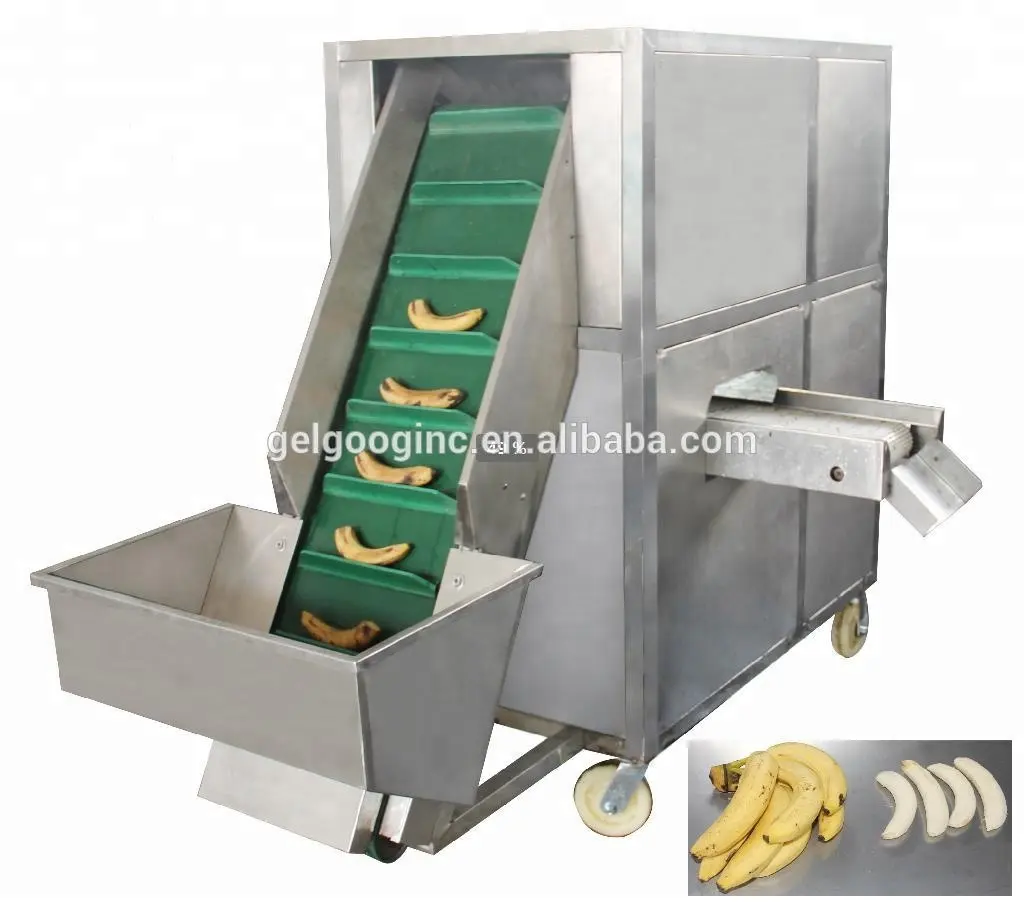 Industrial nuevo Banana verde pelador plátano maduro máquina de pelar