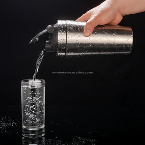 Agitador de garrafa prático de aço inoxidável promocional, agitador de proteína personalizado - Product Image 3