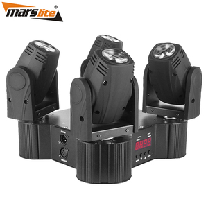American dj led verlichting 4 pcs 10 W RGBW 4in1 Vierkante beam led moving head podium verlichting