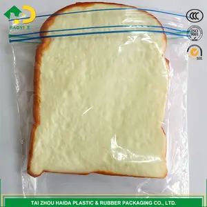 Ukuran Yang Berbeda LDPE Sandwich Roti Tas