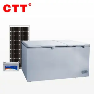 Auto-Defrost home use dc solar refrigerator freezer