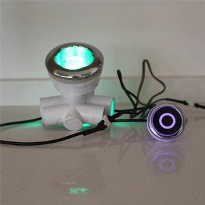 Bồn tắm ánh sáng dưới nước ánh sáng thay đổi dẫn máy bay phản lực không khí máy bay phản lực nước nhiều màu RGB với đèn LED Phật Sơn massage Hydro máy bay phản lực đồng bằng - Product Image 5