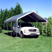 Galvanized Frame Outdoor <strong>PE</strong> Portable <strong>Car</strong> Shelter/Carport <strong>Canopy</strong> - Product Image 5