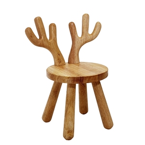 Chaise repose-pieds en bois de chêne massif pour enfants, siège pour bébés, animaux, nouveau Design, 2020 - Product Image 6