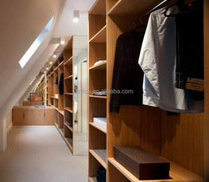 <span class=keywords><strong>Armadio</strong></span> Moderno a <span class=keywords><strong>L</strong></span> in Legno per Camera da Letto Senza Ante - Product Image 6