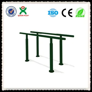 Cheap parallel bars outdoor fitness equipment/outdoor fitness double parallel bars/outdoor playground parallel bars QX-091C