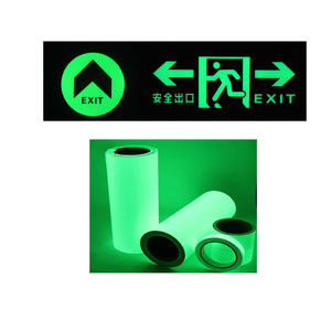 PVC 2 giờ phát quang photoluminescent in kỹ thuật số tự dính Vinyl cuộn loại phát sáng trong bóng tối Sticker giấy tờ - Product Image 4