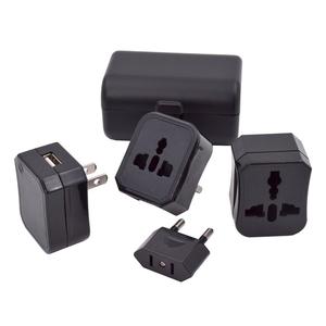 3 in 1 Travel Adapter with USB Charger 3 in 1 <strong>Plug</strong> Adapter with <strong>case</strong> 4 in 1 USB Travel Adapter