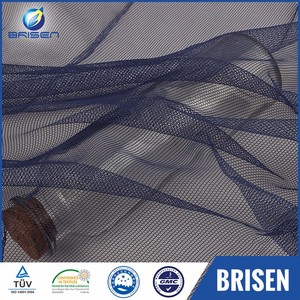 Diseño <span class=keywords><strong>de</strong></span> la decoración del poliester vestido <span class=keywords><strong>de</strong></span> <span class=keywords><strong>tul</strong></span> azul oscuro satén <span class=keywords><strong>de</strong></span> <span class=keywords><strong>seda</strong></span> telas <span class=keywords><strong>de</strong></span> tapicería - Product Image 3