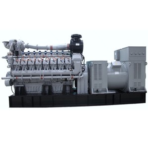 500kW aardgas/biogas generator set met MWM motor (wkk & luifel)