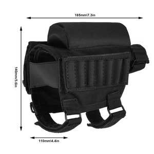 Senderismo al aire libre Bolsa táctica ajustable Cheek Rest Stock Bolsa portátil - Product Image 2