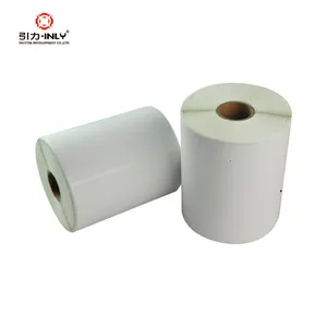 Thermal Direct Label Self Adhesive Label Thermal Paper Rolls Zebra Barcode Label Roll