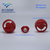Fermetures de bec en plastique, prix d'usine, fournisseur Alibaba Chine