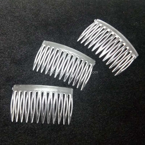 Peines <span class=keywords><strong>de</strong></span> pelo transparentes para <span class=keywords><strong>novia</strong></span>, 15 dientes, <span class=keywords><strong>de</strong></span> plástico, para velo <span class=keywords><strong>de</strong></span> boda, venta al por mayor - Product Image 3