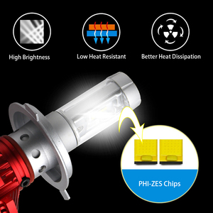 50 W bombilla Led h7 10000 Lumen X3 Led faro h4 - Product Image 3