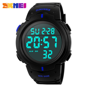 Montres de sport haut de gamme <span class=keywords><strong>SKMEI</strong></span> <span class=keywords><strong>1068</strong></span> 3ATM étanches, vente flash, alarme, montres <span class=keywords><strong>Skmei</strong></span> de haute qualité, montres de plongée - Product Image 4