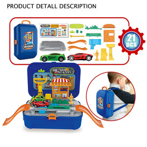 Giocattolo Educativo per Bambini Jacko Toys, <span class=keywords><strong>Stazione</strong></span> di Servizio Simulata in Plastica Fai-da-Te - Product Image 4