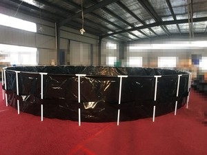 Fabbrica fuori terra acquacoltura PVC telaio serbatoio piscina per pesci portatile piscina gonfiabile per bambini all'aperto nuoto e giardino uso - Product Image 2