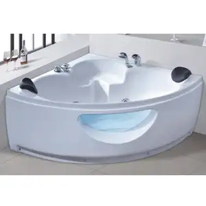 Small size corner triangular european style bathtub