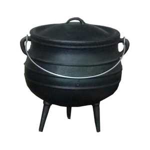 Wholese 세 다리 주철 냄비 사전 양념 남아프리카 <span class=keywords><strong>Potjie</strong></span> 6 분기 - Product Image 2