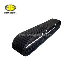 Rubber Tracks for TEREX PT100 Skied steer Loader 457x101.6x50