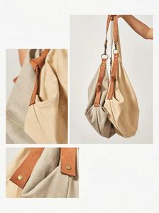 Cina OEM Sacchetto Languido di Stile di Tela di Canapa Delle Donne Della Ragazza Sling borsa A Tracolla Della Borsa - Product Image 4