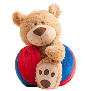 İki yüzü peluş oyuncak ayı gösterir Flip hayvanlar oyuncak geri dönüşümlü peluş <span class=keywords><strong>2</strong></span> in 1 oyuncaklar - Product Image 1