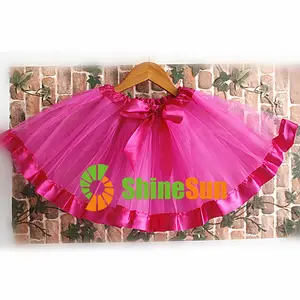 baby girls cute rainbow cheap ballet tutu skirt