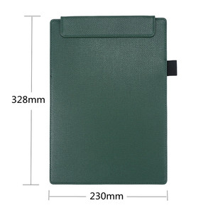 <span class=keywords><strong>A4</strong></span>/A5/A6 Almohadillas de escritura de cuero PU Carpeta de firmas de la Escuela de oficina con portapapeles para archivar productos - Product Image 2